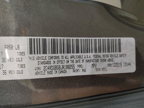 Used 2018 Dodge Grand Caravan SE w/ UConnect Hands-Free Group FWD image 33