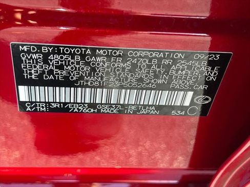 Certified 2023 Lexus IS 300 AWD w/ Premium Package image 34