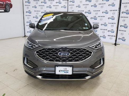 Certified 2022 Ford Edge Titanium w/ Equipment Group 301A AWD/4WD image 2