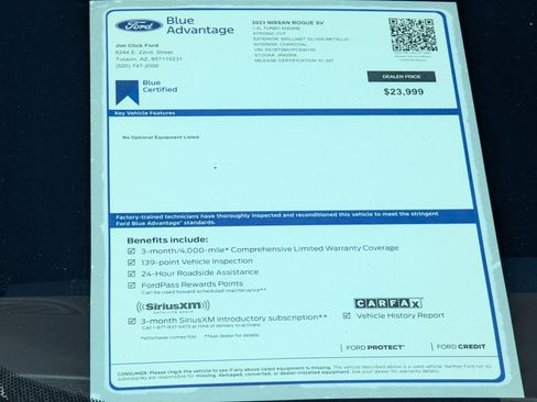 Used 2023 Nissan Rogue SV image 13