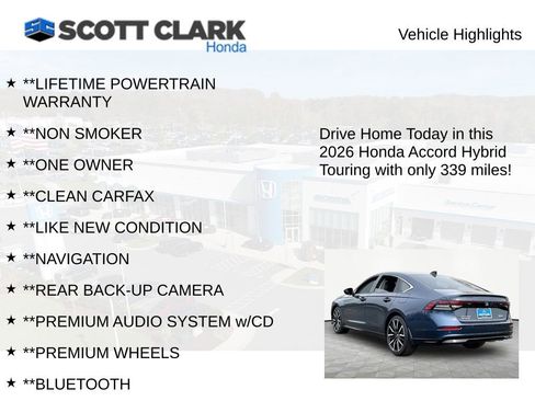 Used 2026 Honda Accord Touring image 11