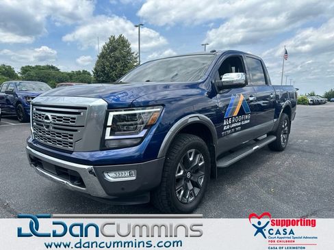 Used 2020 Nissan Titan Platinum Reserve w/ Protection Package 2 AWD/4WD image 1