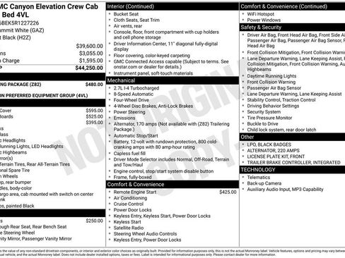 Used 2024 GMC Canyon Elevation w/ Trailering Package AWD/4WD image 6