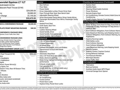 Used 2021 Chevrolet Equinox LT image 37