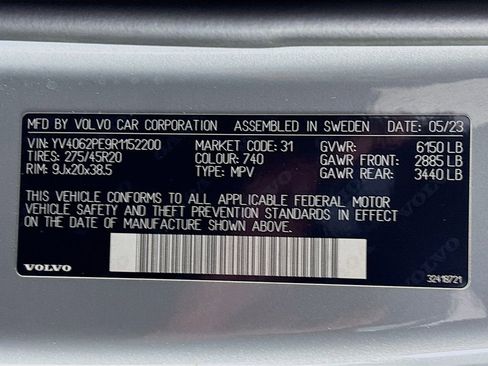 Used 2024 Volvo XC90 B6 Plus w/ Protection Package Premier AWD/4WD image 34