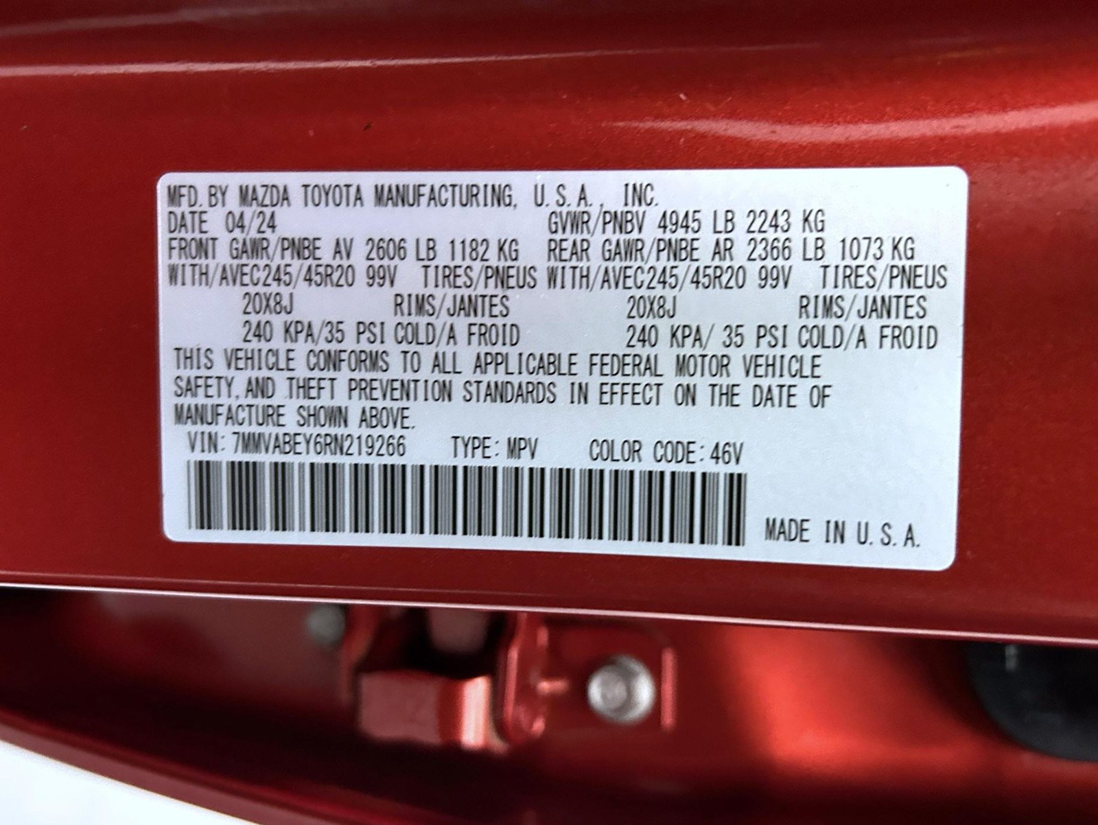 Certified 2024 MAZDA CX-50 2.5 Turbo w/ Weather Package AWD/4WD image 25
