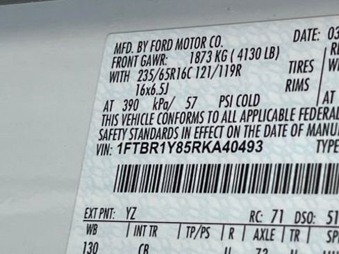 Used 2024 Ford Transit 250 Low Roof w/ Exterior Upgrade Package image 24