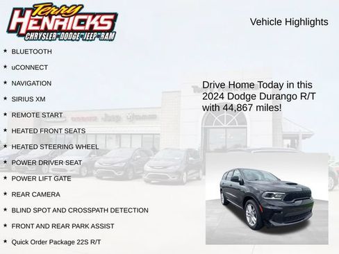 Used 2024 Dodge Durango R/T AWD/4WD image 4