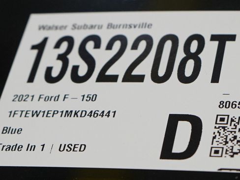 Used 2021 Ford F150 XL w/ STX Appearance Package image 29