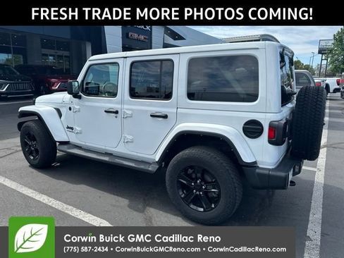 Used 2021 Jeep Wrangler Unlimited Sahara AWD/4WD image 7
