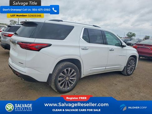Used 2022 Chevrolet Traverse Premier AWD/4WD image 4