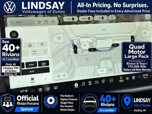 Used 2022 Rivian R1T Launch Edition AWD/4WD image 21