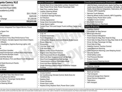 Used 2024 Toyota Camry XLE image 5