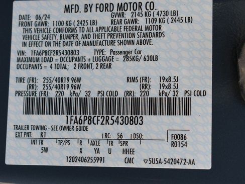 Used 2024 Ford Mustang GT Premium image 33