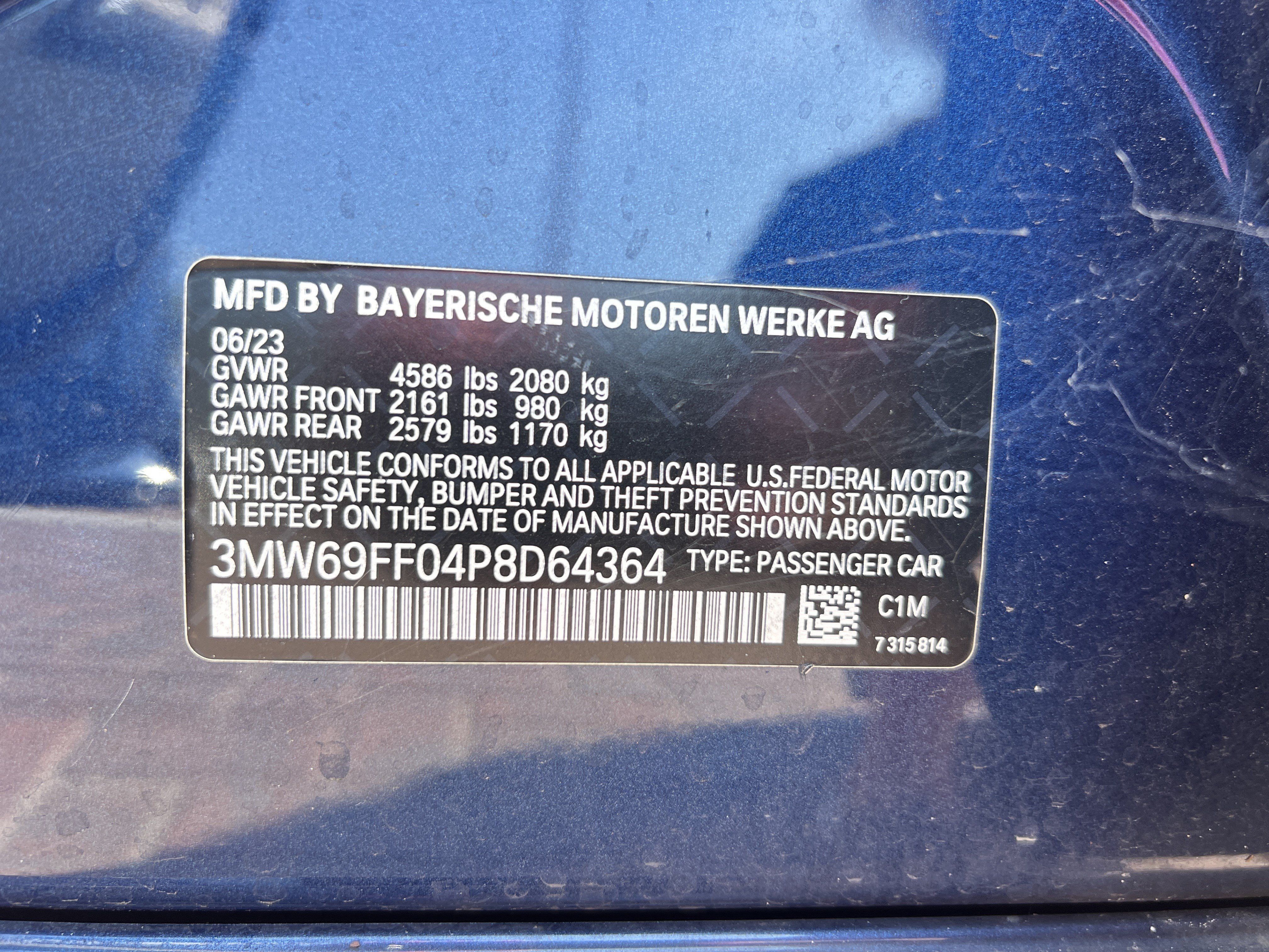 Certified 2023 BMW 330i Sedan w/ Premium Package RWD image 34