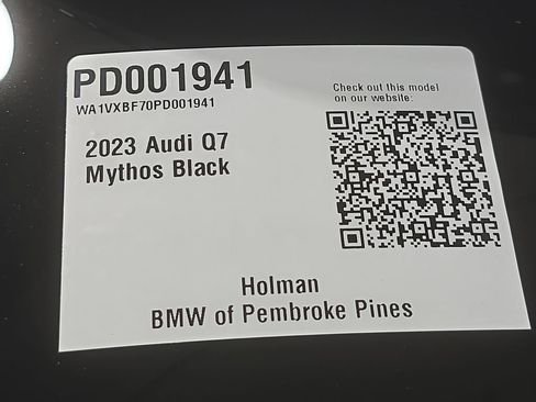 Used 2023 Audi Q7 3.0T Prestige w/ Prestige Package AWD/4WD image 28