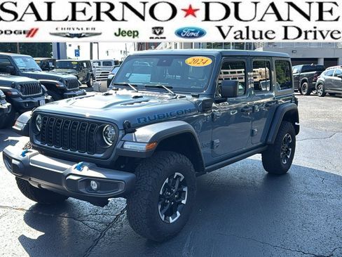 Used 2024 Jeep Wrangler Unlimited Rubicon 4xe w/ Safety Group AWD/4WD image 1