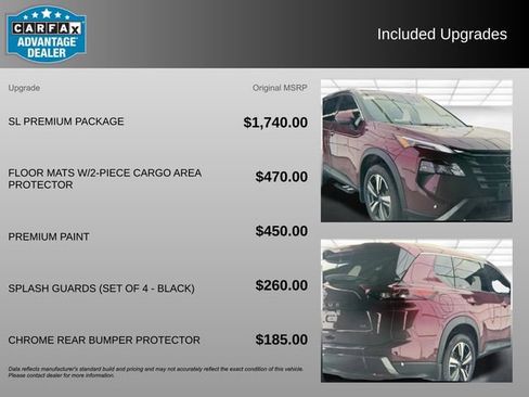 Used 2025 Nissan Rogue SL w/ SL Premium Package FWD image 3
