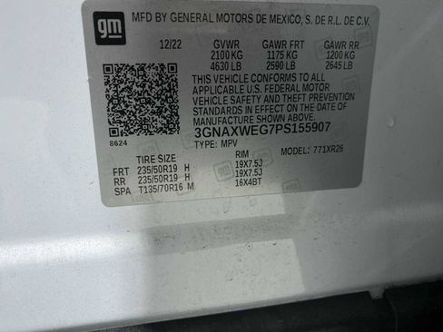Used 2023 Chevrolet Equinox RS w/ LPO, Floor Liner Package AWD/4WD image 21