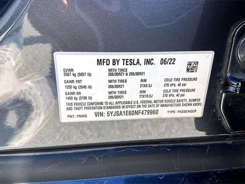 Used 2022 Tesla Model S Plaid image 26