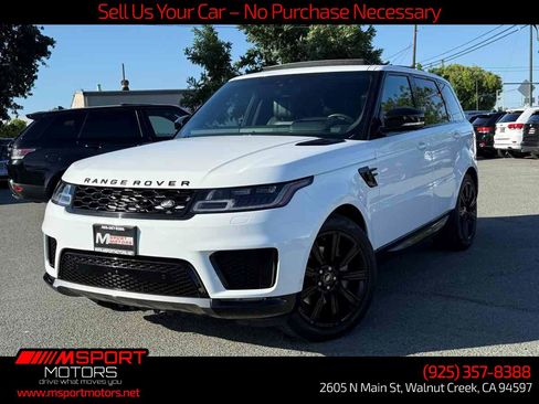 Used 2021 Land Rover Range Rover Sport HSE Silver Edition AWD/4WD image 3