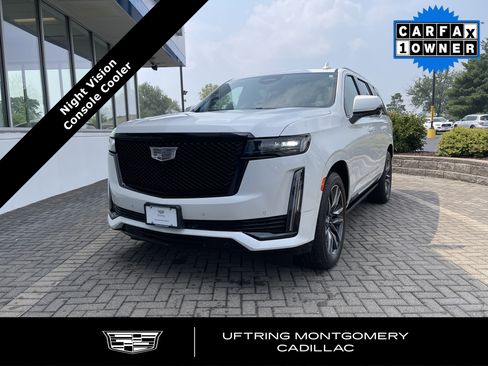 Used 2021 Cadillac Escalade Sport Platinum w/ Heavy-Duty Trailer Package image 1