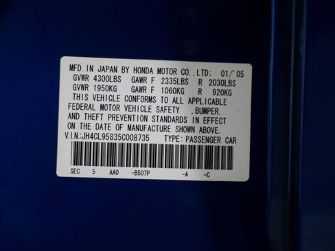 Used 2005 Acura TSX image 18