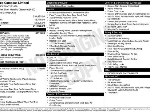 Used 2022 Jeep Compass Limited w/ Elite Group image 17