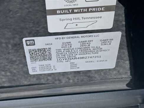 Used 2024 Cadillac XT5 Luxury FWD image 35