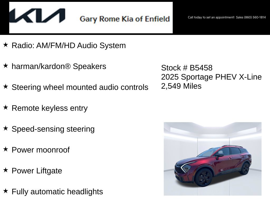 Certified 2025 Kia Sportage X-Line AWD/4WD image 15