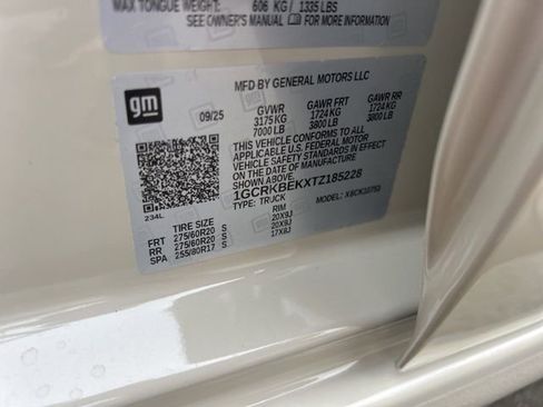 New 2026 Chevrolet Silverado 1500 Custom w/ Turbomax Blackout Package image 36