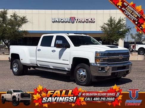 Used 2018 Chevrolet Silverado 3500 LTZ w/ Duramax Plus Package AWD/4WD image 5