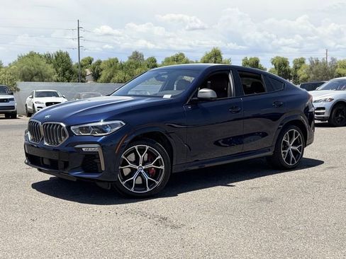 Used 2021 BMW X6 M50i w/ Executive Package AWD/4WD image 2
