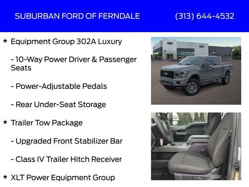 Used 2018 Ford F150 XLT w/ Equipment Group 302A Luxury image 13