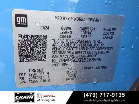Used 2024 Chevrolet TrailBlazer LT w/ Driver Confidence Package FWD image 32