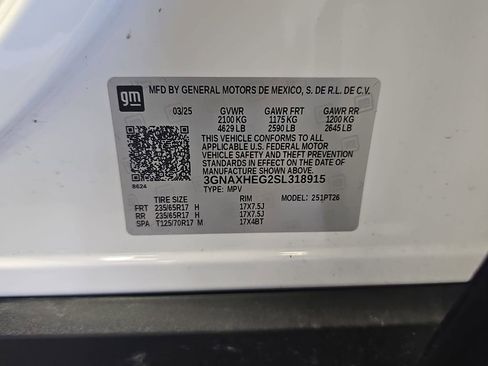 Used 2025 Chevrolet Equinox LT FWD image 33