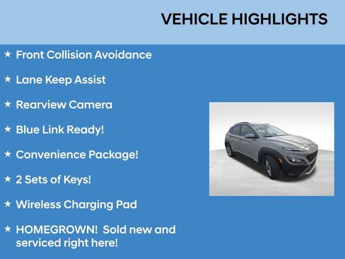 Used 2023 Hyundai Kona SEL w/ Convenience Package AWD/4WD image 3