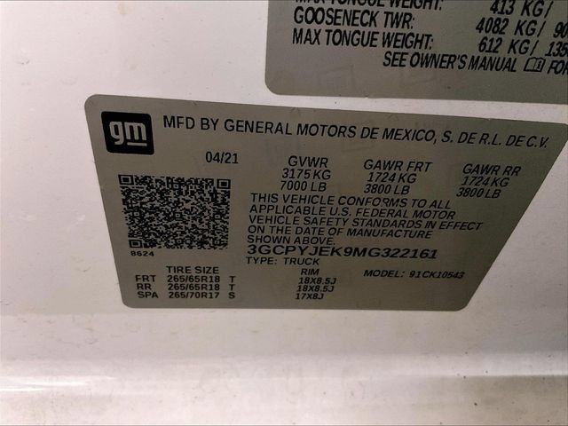 Used 2021 Chevrolet Silverado 1500 LT AWD/4WD image 33