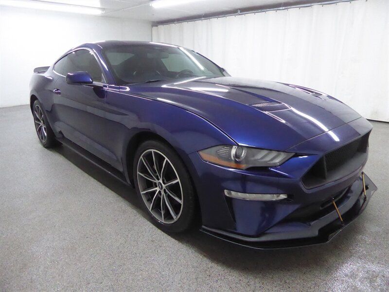 Used 2019 Ford Mustang Premium w/ Wheel & Stripe Package RWD image 1