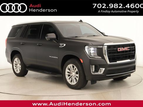 Used 2022 GMC Yukon SLE w/ Gmc Pro Safety Plus Package RWD image 1