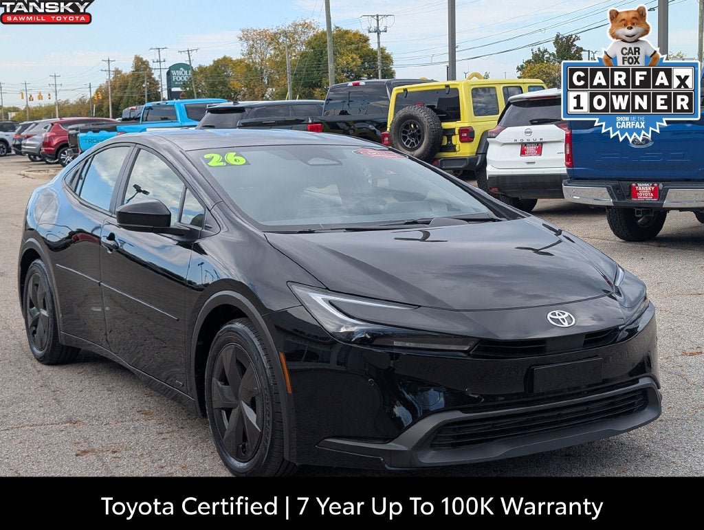 Certified 2026 Toyota Prius LE AWD/4WD 360° Tour