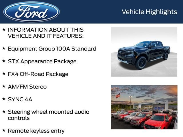 New 2026 Ford Ranger XL w/ FX4 Off-Road Package AWD/4WD image 4