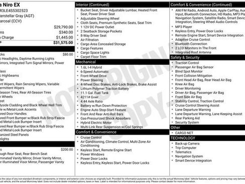 Certified 2025 Kia Niro EX image 30