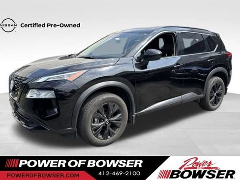Certified 2023 Nissan Rogue SV w/ SV Premium B Package AWD/4WD image 1