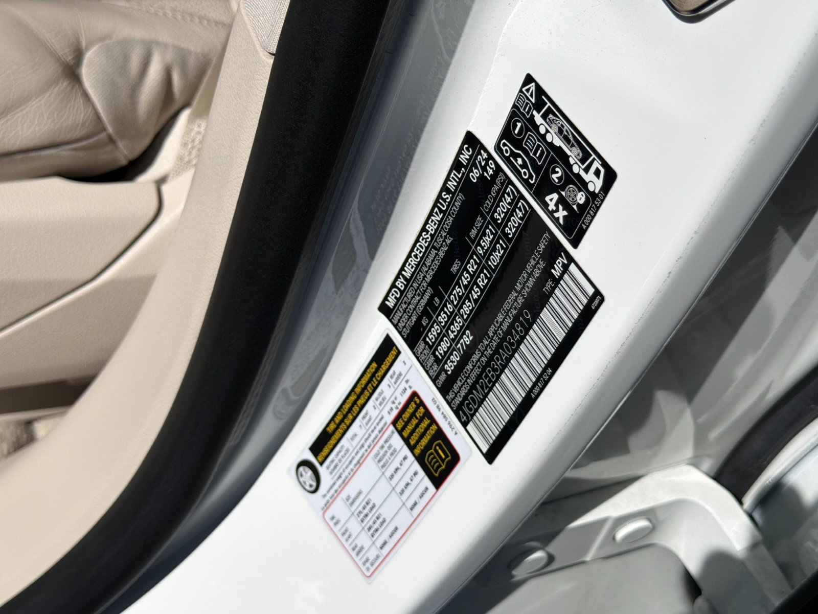 Used 2024 Mercedes-Benz EQS 450+ 4MATIC SUV image 19