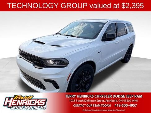 Used 2021 Dodge Durango R/T w/ Technology Group AWD/4WD image 1