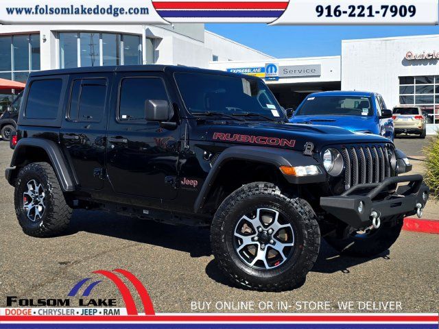 Certified 2021 Jeep Wrangler Unlimited Rubicon w/ Cold Weather Group AWD/4WD image 1