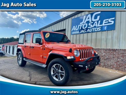 Used 2018 Jeep Wrangler Unlimited Sahara AWD/4WD image 1