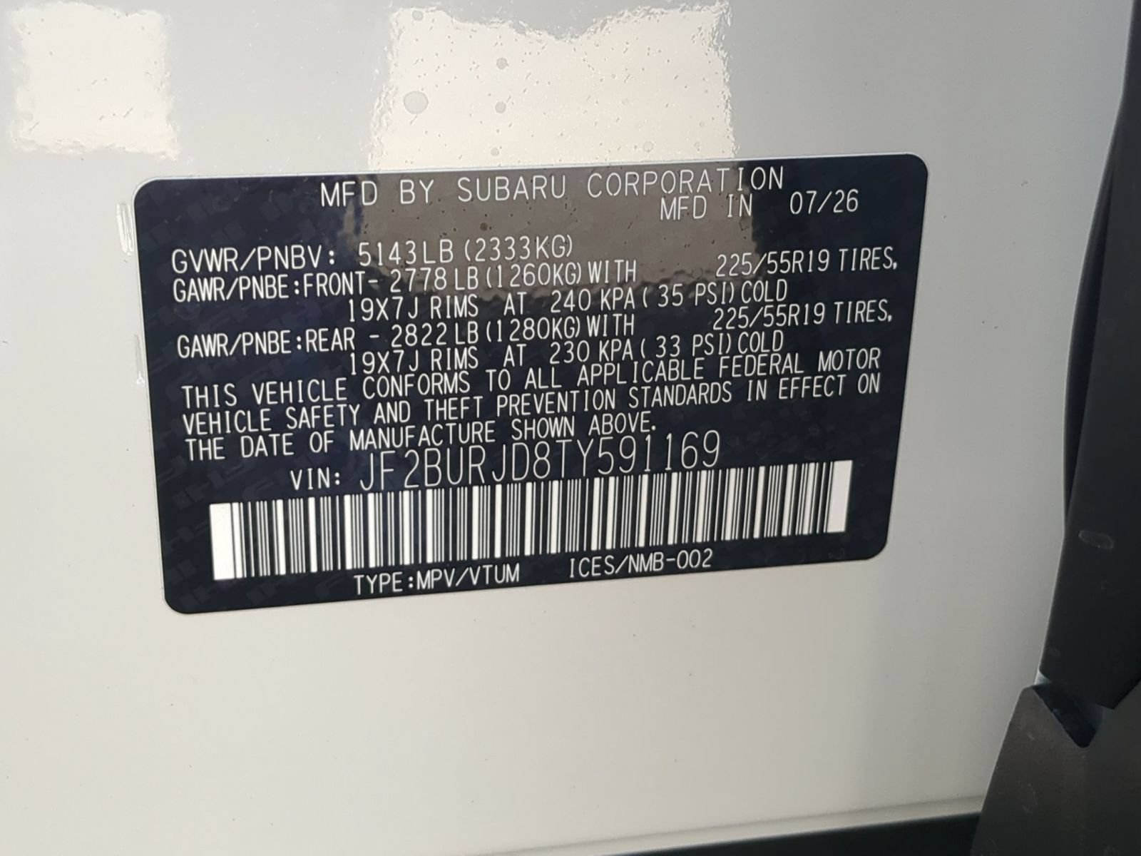 New 2026 Subaru Outback Touring XT AWD/4WD image 16