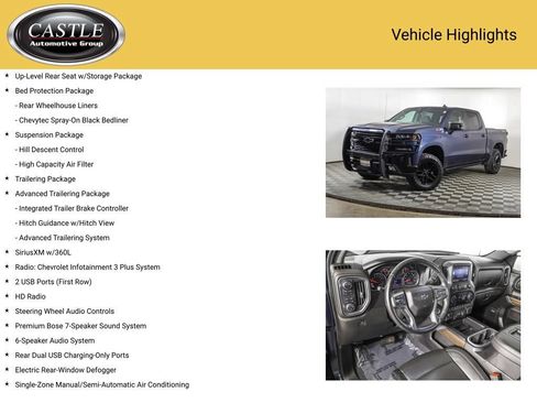 Used 2020 Chevrolet Silverado 1500 LT Trail Boss AWD/4WD image 16